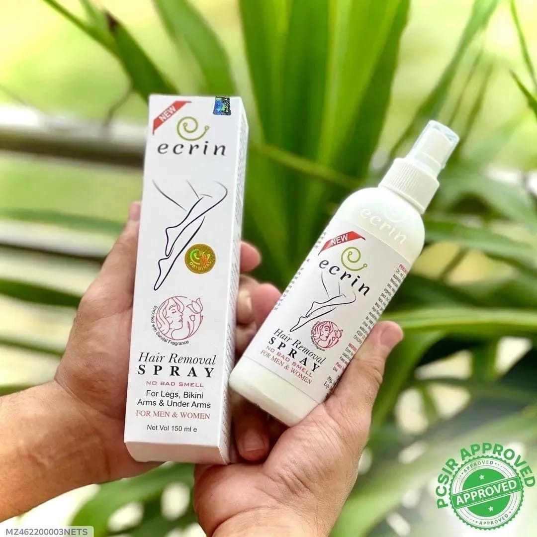 Ecrin Hair Removal Spray for Men & Women