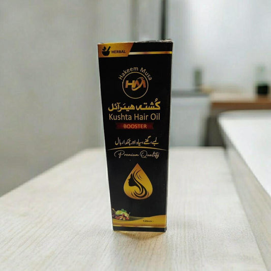 Kushta Hair Oil Booster – Herbal Hair Growth Oil